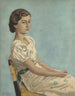 Portrait von Fräulein Simonne Kremer - Léon Spilliaert — Ansicht des Kunstwerks