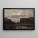 La Côte à Saintonge - Léonce Chabry — gerahmtes Bild an der Wand