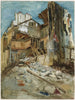 L'Hôtel des Singes in Saint - Cloud - Léopold Flameng — Ansicht des Kunstwerks