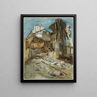 Lopold Flameng - Lhtel des Singes SaintCloud.webp