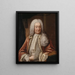 Gyllenborg Karl 1679-1746 - Lorens Pasch der Ältere — gerahmtes Bild an der Wand