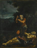 Saint Antoine abbé enterrant saint Paul l'Ermite - Lorenzo Garbieri — Ansicht des Kunstwerks