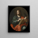 Saint Jean l'Évangéliste - Lorenzo Lippi — gerahmtes Bild an der Wand