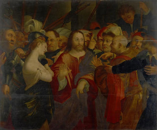 Lorenzo Lotto - Christ And The Adulteress.webp