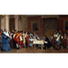 Reproduktion des Gemäldes Louis XIV und Molière - Jean-Léon Gerôme