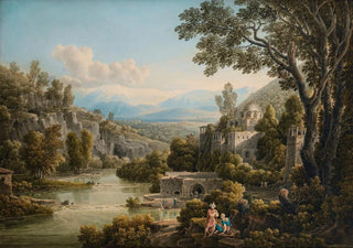 LouisFranois Cassas - The Bourtassi Mosk Or The Derviches Convent Tripoli Lebanon.webp