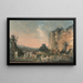 Eine griechische Familie vor Ephesus in der Nähe des Persecutionstors - Louis-François Cassas — gerahmtes Bild an der Wand
