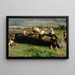 Die Plagegeister - Louis-Joseph Anthonissen — gerahmtes Bild an der Wand