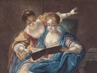 Die feinen Musiker - Louis-Marin Bonnet — Ansicht des Kunstwerks