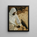 Der Falkner - Louis Agassiz Fuertes — gerahmtes Bild an der Wand