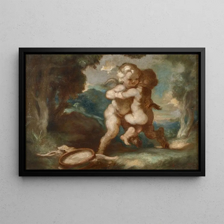 Louis Anquetin - Amour ail lutinant avec jeune faune.webp
