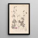 Herbier de la flore française Pl0064 - Louis Antoine Cusin — gerahmtes Bild an der Wand