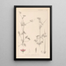 Herbier de la flore française Pl0086 - Louis Antoine Cusin — gerahmtes Bild an der Wand