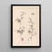Herbier de la flore française Pl0093 - Louis Antoine Cusin — gerahmtes Bild an der Wand