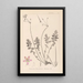 Herbier de la flore française Pl0095 - Louis Antoine Cusin — gerahmtes Bild an der Wand