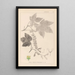 Herbier de la flore française Pl0119 - Louis Antoine Cusin — gerahmtes Bild an der Wand