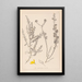 Herbier de la flore française Pl0184 - Louis Antoine Cusin — gerahmtes Bild an der Wand