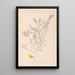 Herbier de la flore française Pl0214 - Louis Antoine Cusin — gerahmtes Bild an der Wand