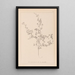 Herbier de la flore française Pl0250 - Louis Antoine Cusin — gerahmtes Bild an der Wand