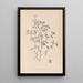 Herbier de la flore française Pl0282 - Louis Antoine Cusin — gerahmtes Bild an der Wand