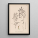 Herbier de la flore française Pl0295 - Louis Antoine Cusin — gerahmtes Bild an der Wand
