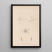 Herbier de la flore française Pl0299 - Louis Antoine Cusin — gerahmtes Bild an der Wand
