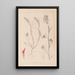 Herbier de la flore française Pl0319 - Louis Antoine Cusin — gerahmtes Bild an der Wand