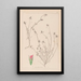 Herbier de la flore française Pl0339 - Louis Antoine Cusin — gerahmtes Bild an der Wand