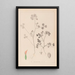 Herbier de la flore française Pl0348 - Louis Antoine Cusin — gerahmtes Bild an der Wand