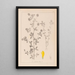 Herbier de la flore française Pl0370 - Louis Antoine Cusin — gerahmtes Bild an der Wand