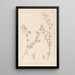 Herbier de la flore française Pl0382 - Louis Antoine Cusin — gerahmtes Bild an der Wand