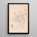 Herbier de la flore française Pl0412 - Louis Antoine Cusin — gerahmtes Bild an der Wand