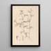 Herbier de la flore française Pl0445 - Louis Antoine Cusin — gerahmtes Bild an der Wand