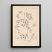 Herbier de la flore française Pl0467 - Louis Antoine Cusin — gerahmtes Bild an der Wand