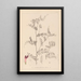 Herbier de la flore française Pl0478 - Louis Antoine Cusin — gerahmtes Bild an der Wand
