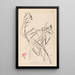 Herbier de la flore française Pl0505 - Louis Antoine Cusin — gerahmtes Bild an der Wand