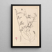Herbier de la flore française Pl0517 - Louis Antoine Cusin — gerahmtes Bild an der Wand