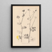 Herbier de la flore française Pl0533 - Louis Antoine Cusin — gerahmtes Bild an der Wand
