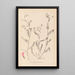 Herbier de la flore française Pl0542 - Louis Antoine Cusin — gerahmtes Bild an der Wand