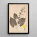Herbier de la flore française Pl0809 - Louis Antoine Cusin — gerahmtes Bild an der Wand