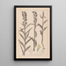 Herbier de la flore française Pl0984 - Louis Antoine Cusin — gerahmtes Bild an der Wand