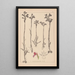 Herbier de la flore française Pl1020 - Louis Antoine Cusin — gerahmtes Bild an der Wand
