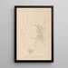 Herbier de la flore française Pl1091 - Louis Antoine Cusin — gerahmtes Bild an der Wand