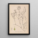 Herbier de la flore française Pl1094 - Louis Antoine Cusin — gerahmtes Bild an der Wand