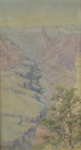 Großes Canyon Gemälde - Louis Benton Akin — Ansicht des Kunstwerks