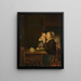 Eine Mutter und ihr Kind - Louis Bernard Coclers — gerahmtes Bild an der Wand