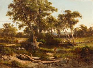 Louis Buvelot - Sheep wash in the western district.webp