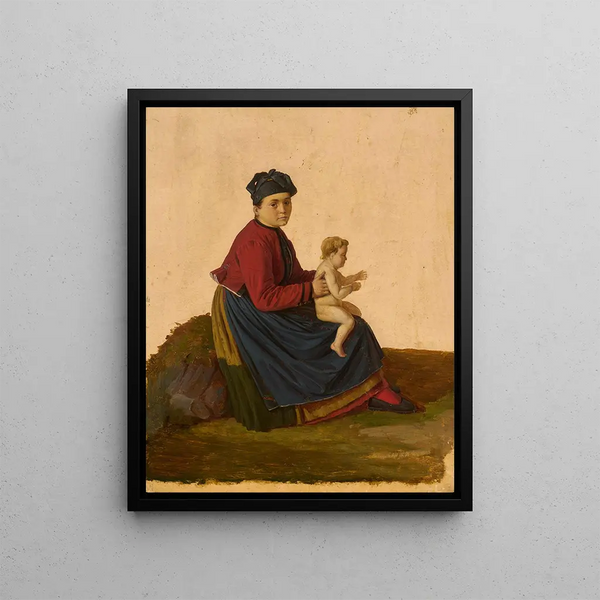Louis Coblitz - Woman from Hauenstein with a Child.webp