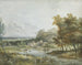 Italienisches Landschaftsgemälde mit einer nautischen Feier - Louis Gabriel Moreau — Ansicht des Kunstwerks