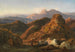 Abenddämmerung in den Albanischen Bergen - Louis Gurlitt — Ansicht des Kunstwerks